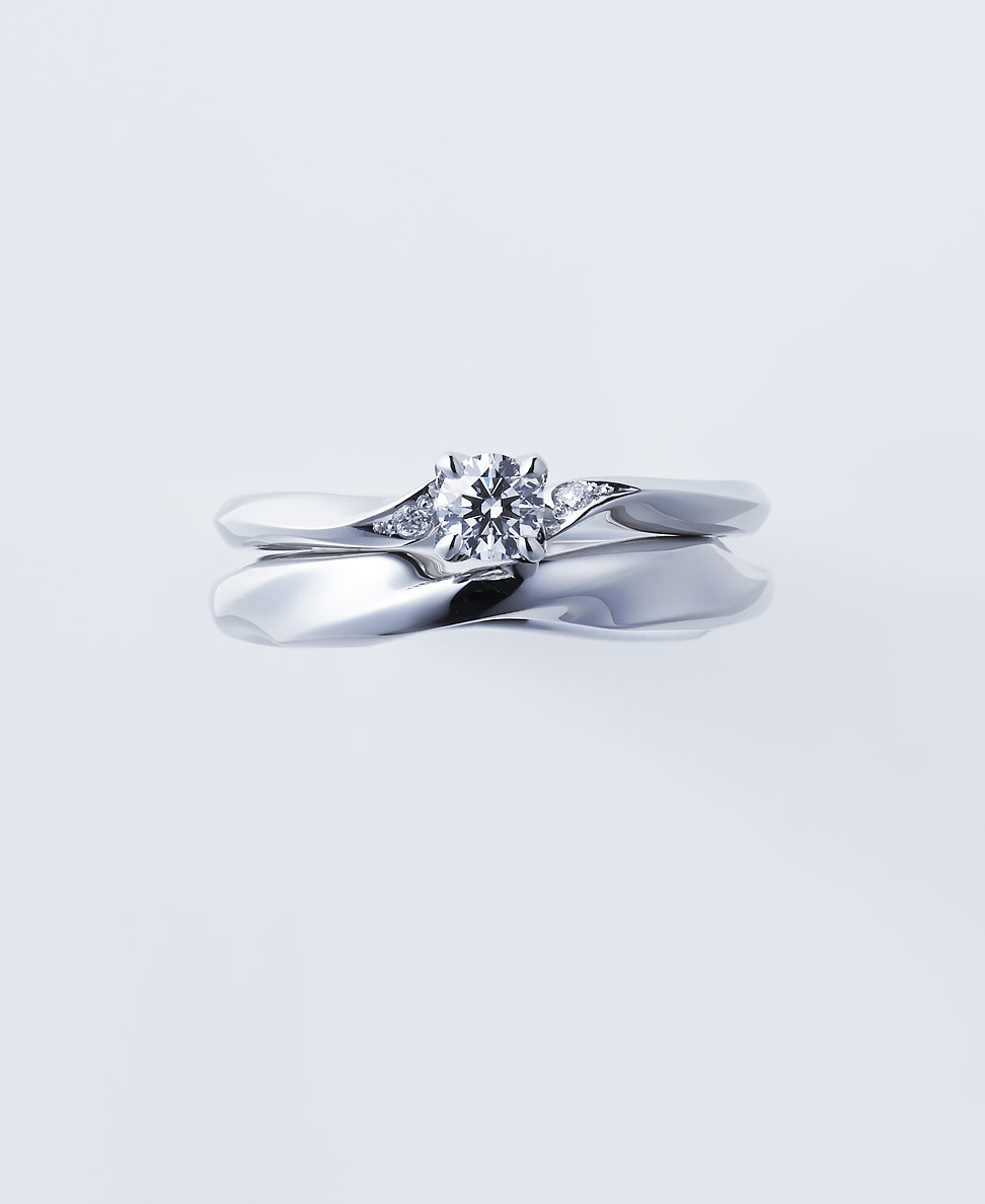 結婚指輪「禅の輪」とのコーディネート