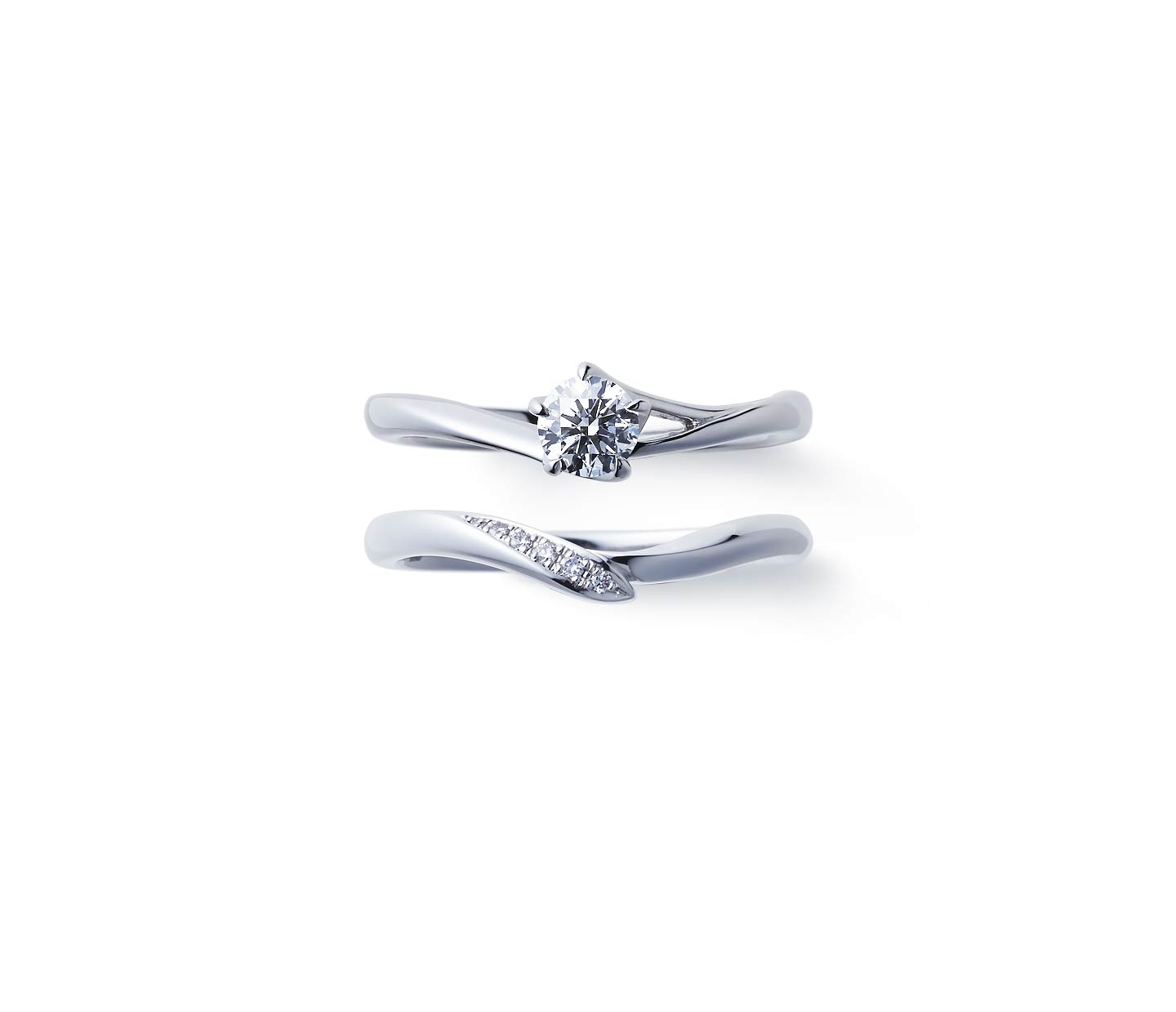 結婚指輪“初桜”とのセットリング