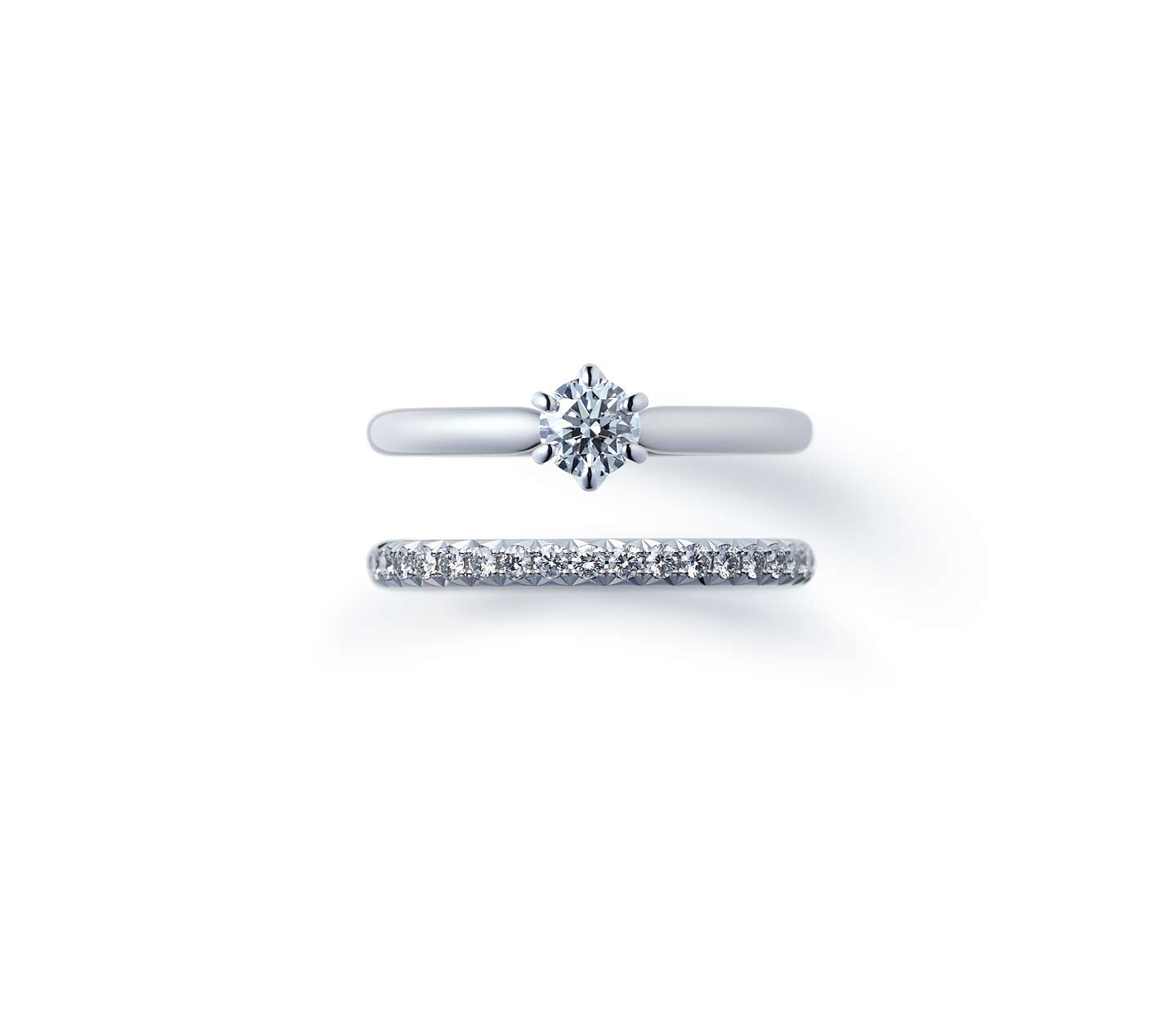 婚約指輪“ことほぎ” 結婚指輪“ことほぎ”とのセットリング