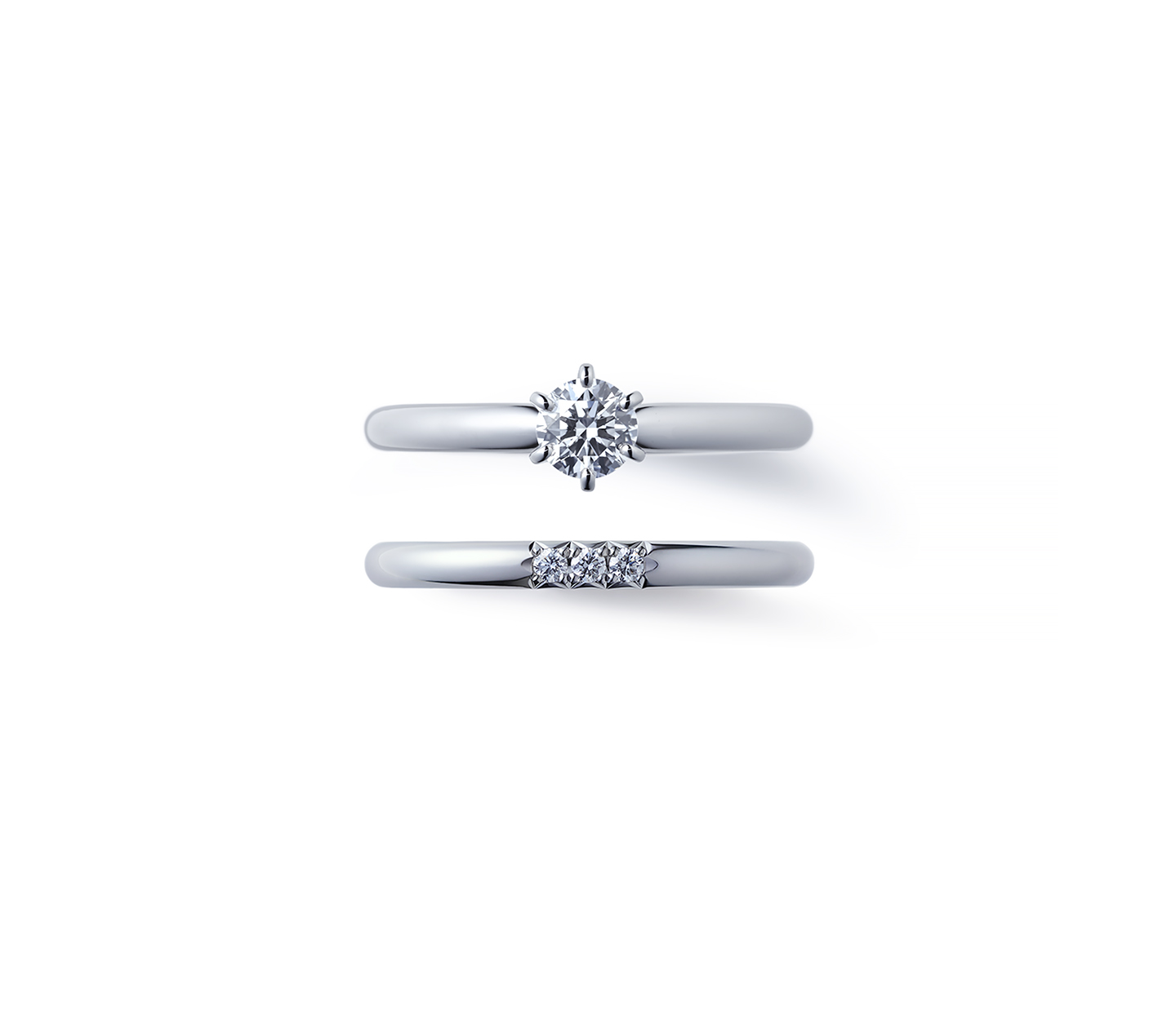 婚約指輪“ことほぎ”とのセットリング