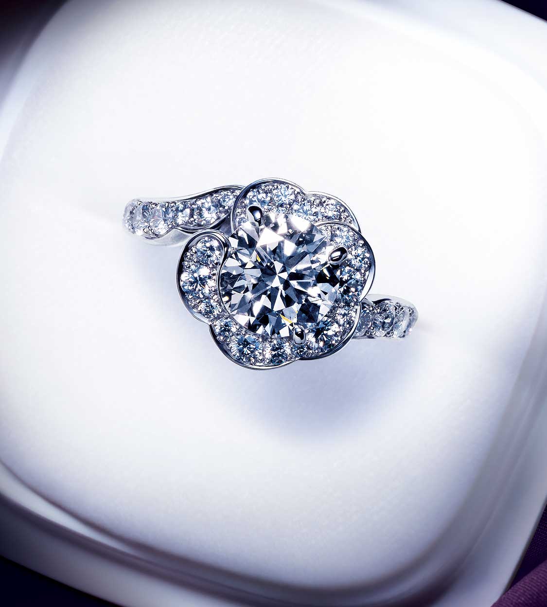 俄 にわか リング 指輪 婚約指輪 ダイヤモンド - リング