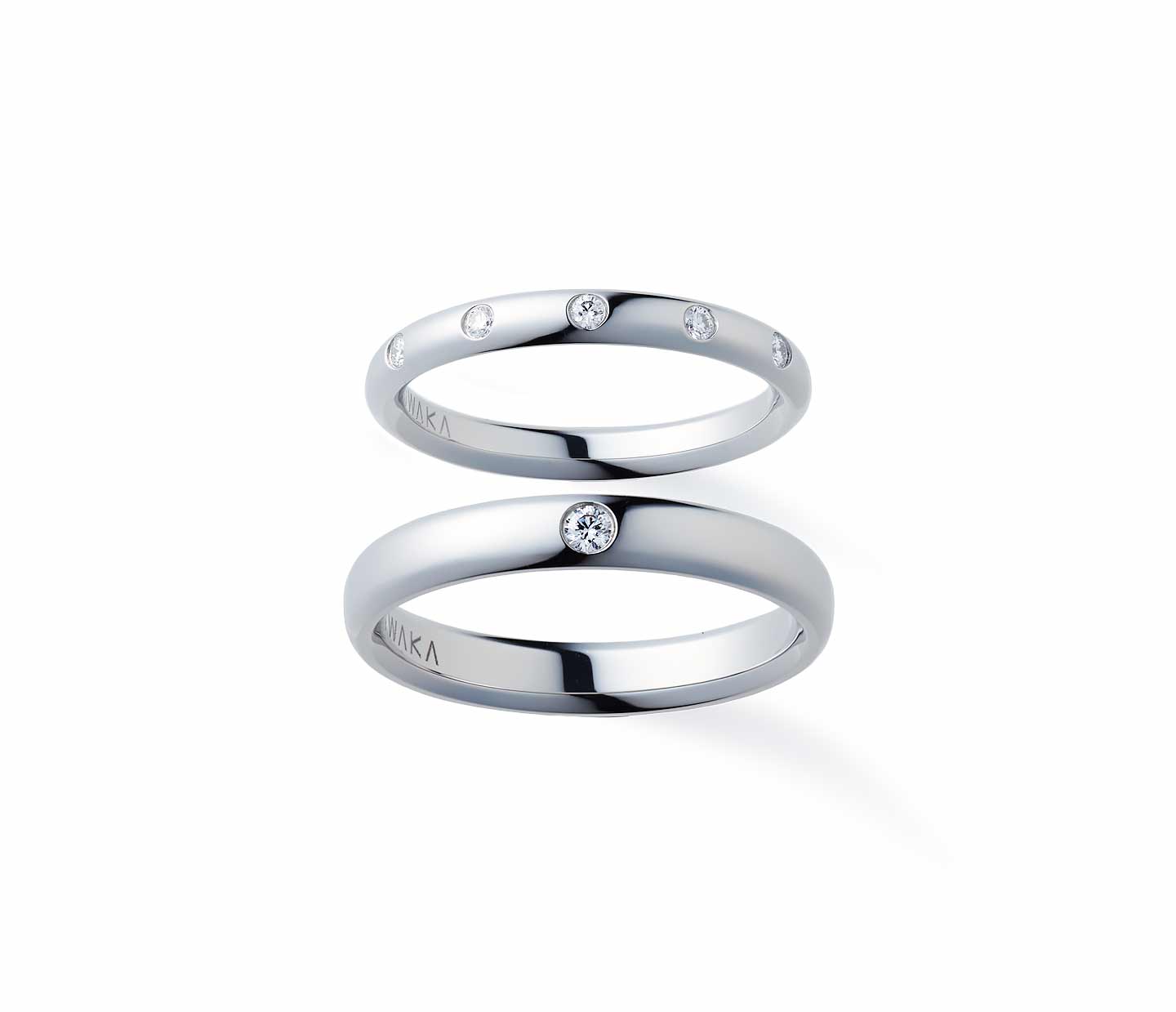 美品❗️約0.45CT✨NIWAKA❣️プラチナエタニティダイヤリング　ことほぎ ことほぎ | 俄/ニワカ - エタニティリング | 長野県 結婚指輪