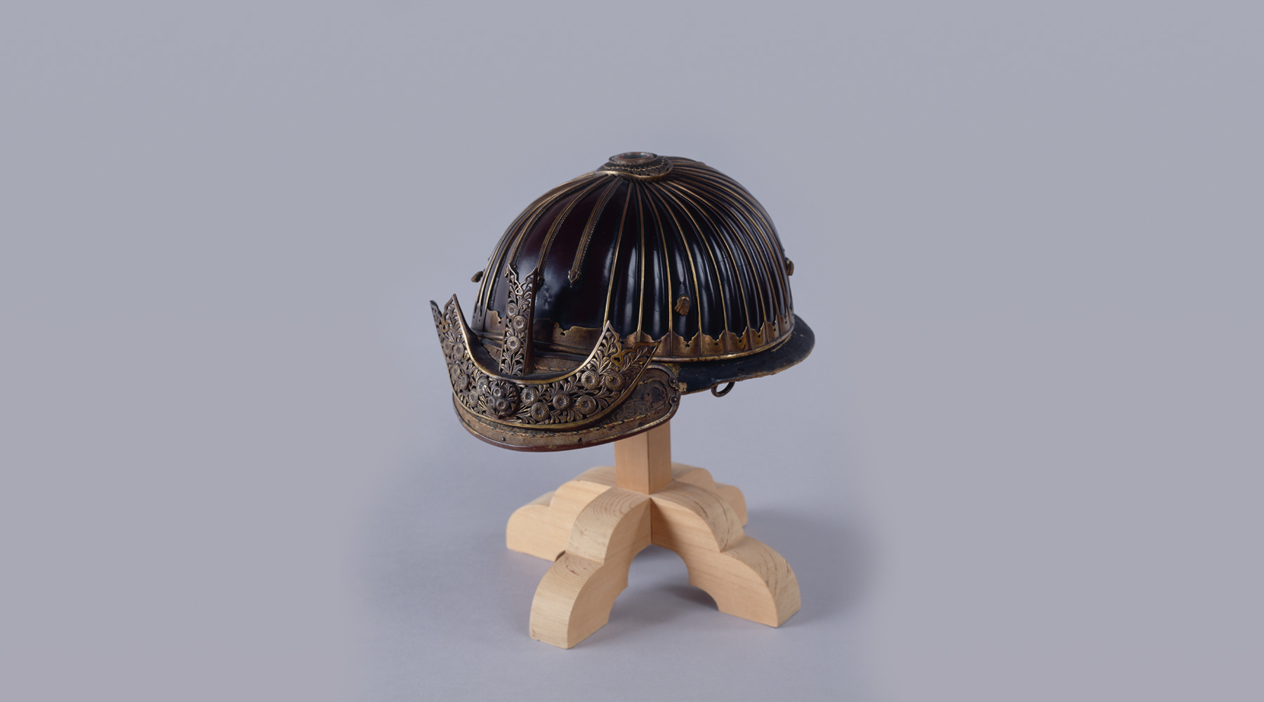 本歌 阿古陀形 時代交趾香合 本歌 阿古陀形 時代交趾香合