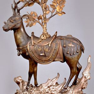 春日神鹿御正体｜和彫りの名品 ｜和彫り 伝統の彫金技術｜結婚指輪