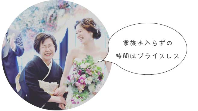 家族水入らずの時間はプライスレス